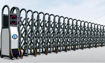 Cổng Xếp Nhôm Hợp Kim LB006